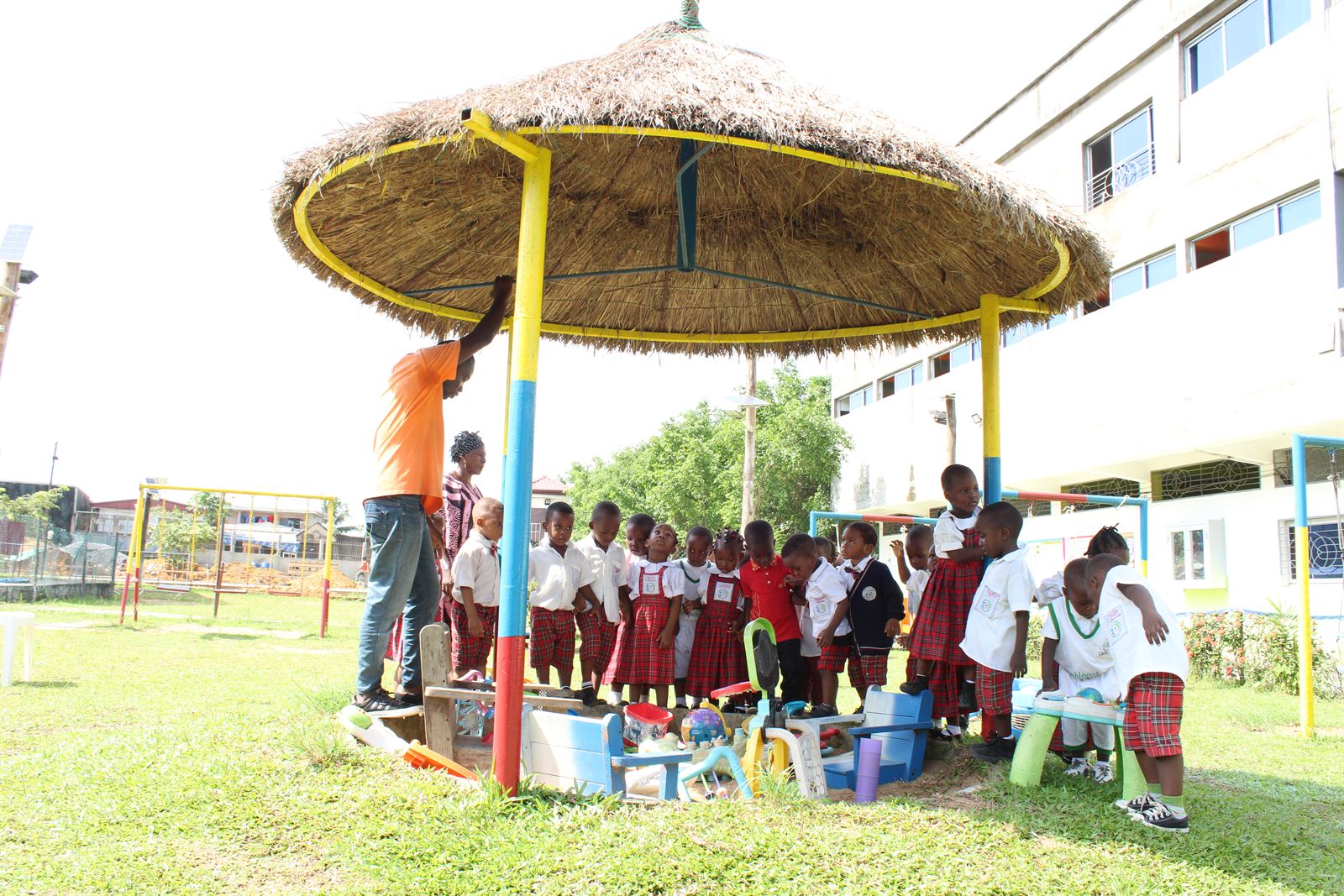 Activité aquatique en maternelle