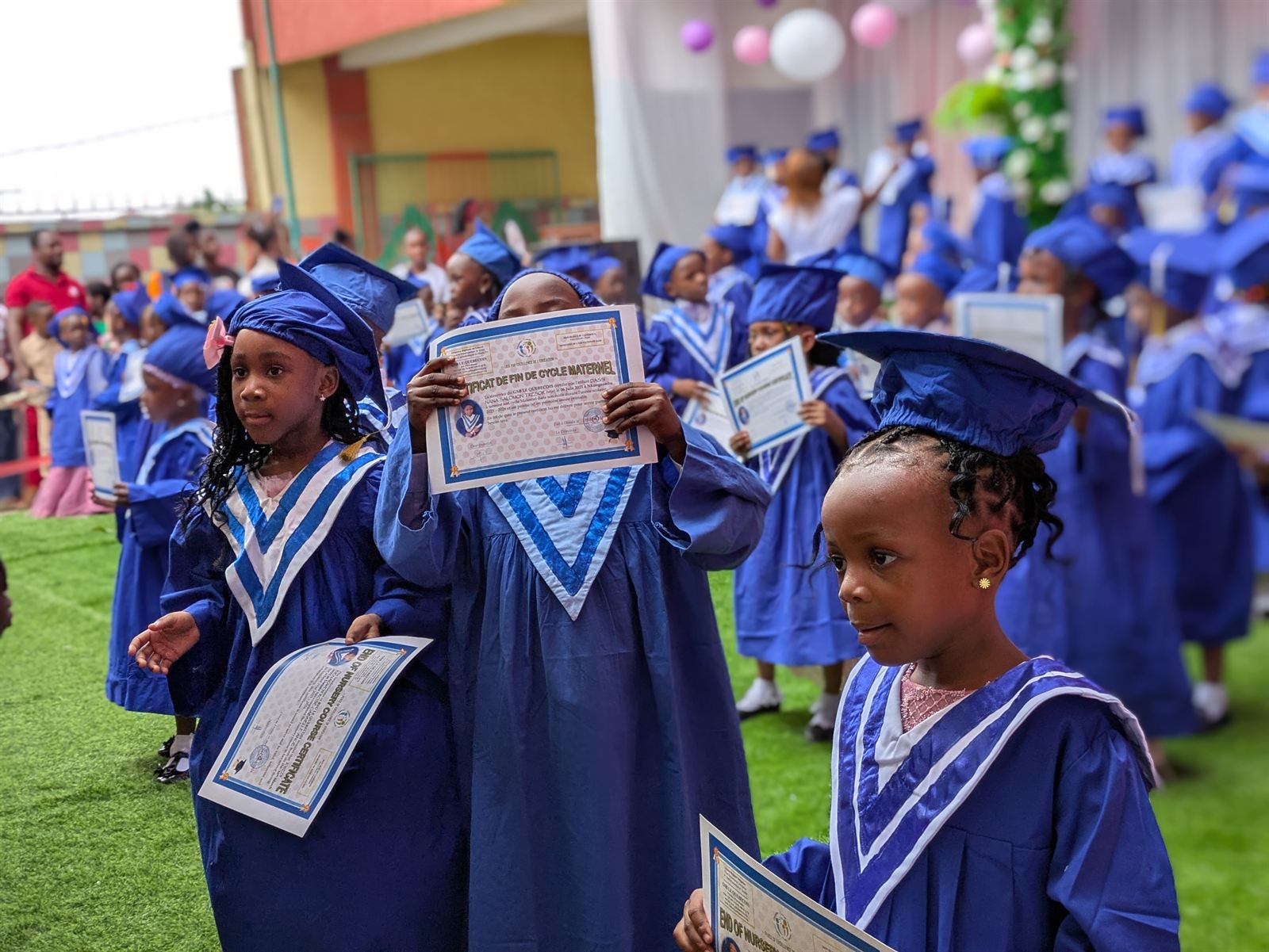 Cérémonie de remise des certificats de fin de cycle Maternelle